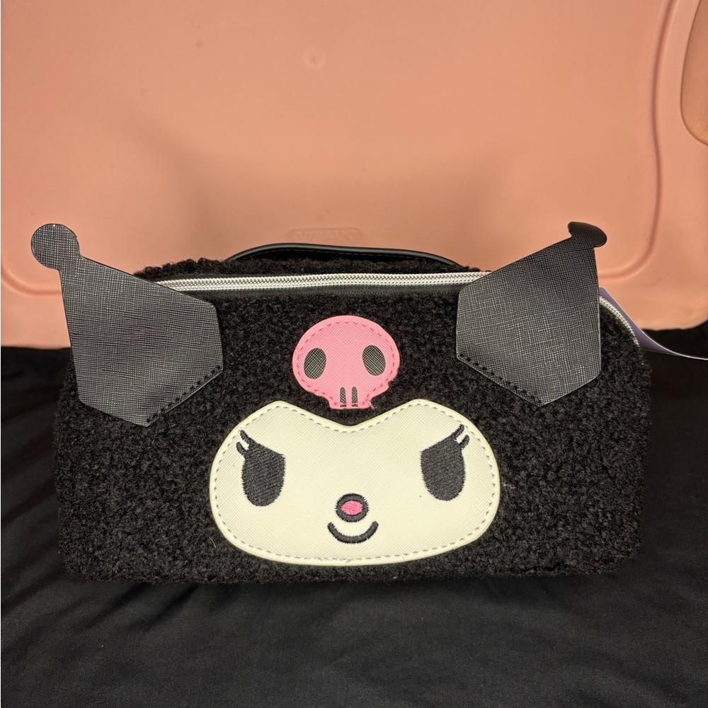 Kuromi Impressions Vanity Black Makeup Bag